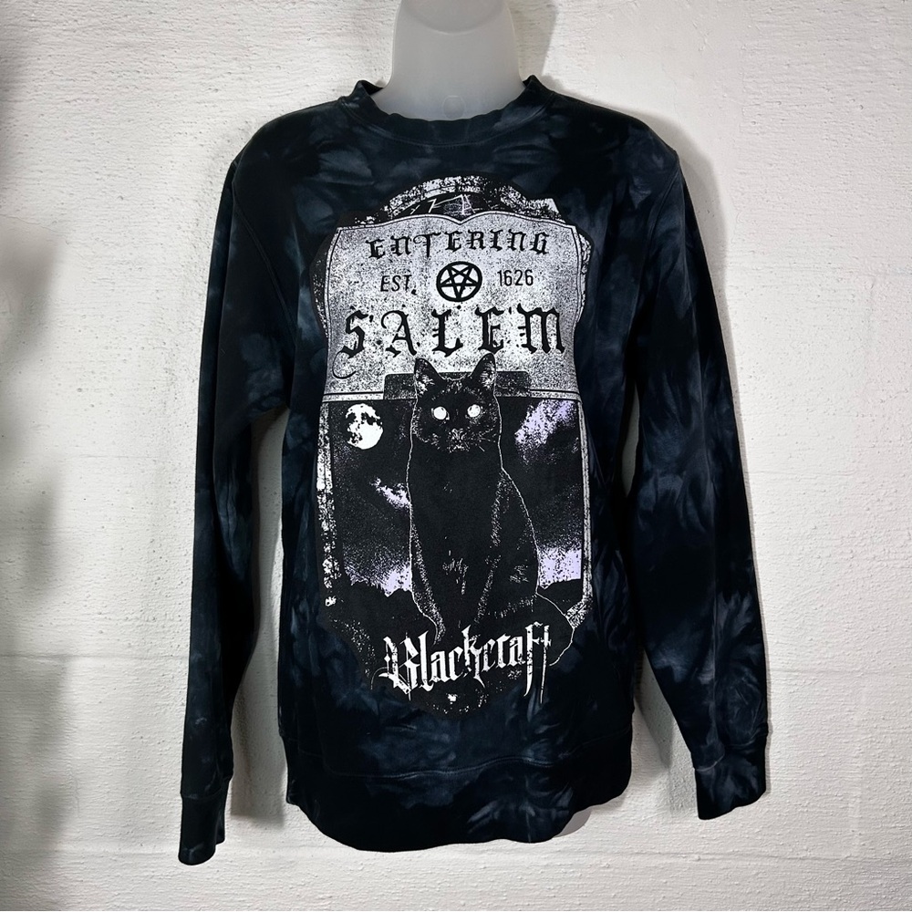 Salem Black cat sweater